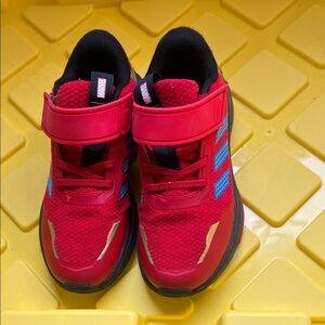 adidas Kids Red and Blue Sneakers